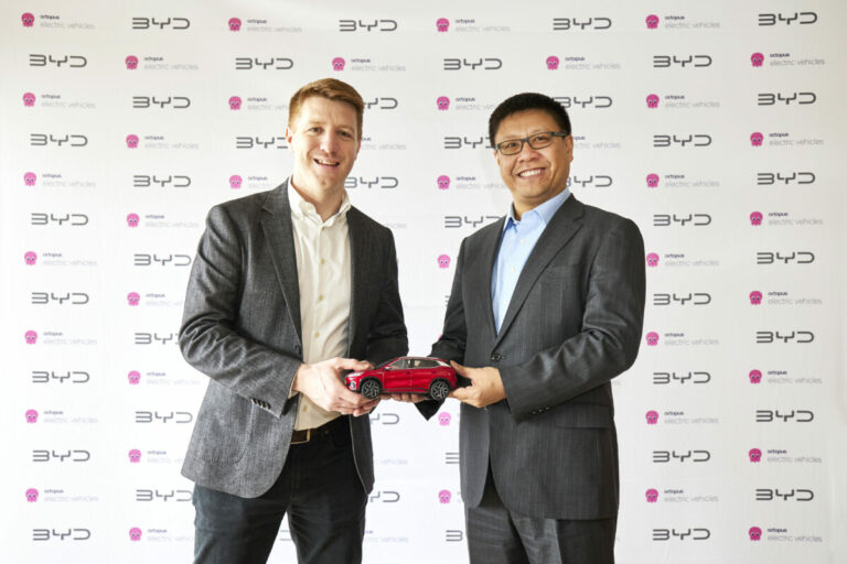 Octopus signs MoU with BYD to add range of EVs to Salary Sacrifice scheme