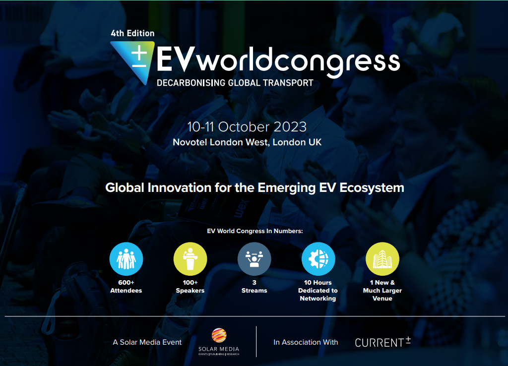 EV World Congress 23 Partnership Prospectus Image